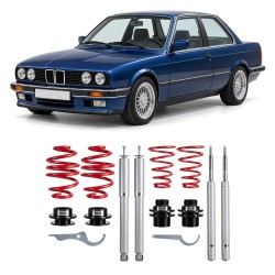 Redline Gewindefahrwerk passend für BMW E30 316/316i/318i/320i/323i/325i/324D/TD, 11.82-1.91, nur 51 mm Federbein