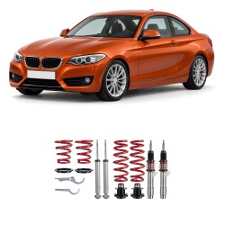 Redline Gewindefahrwerk passend für BMW 2er (F22/23), 218/ 220/ 225/ 228, 2013-, nicht geeignet für xDrive