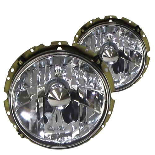 Headlights cleaglass, chrome suitable for VW Golf 1