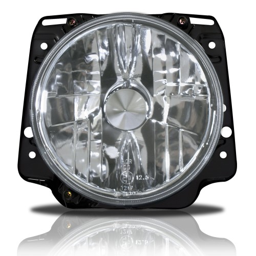 Headlights clearglass chrome suitable for VW Golf 2