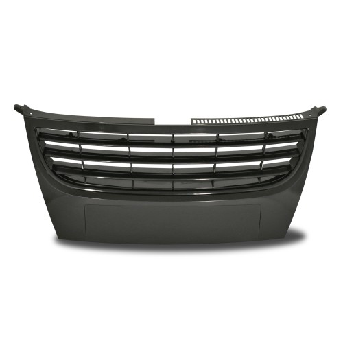 Front Grill badgeless, black suitable for VW Touran 2 year 12.2006 - 2009