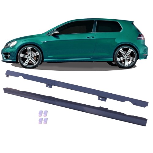 Side skirts suitable for VW Golf 7 year 2012 - fit for 3 and 5 doors