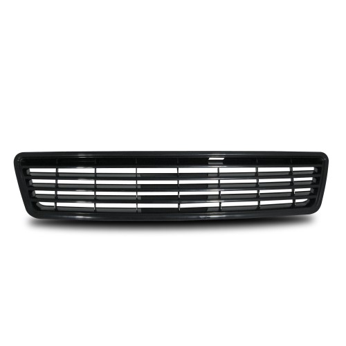 Front Grill badgeless, black suitable for Audi A6 year 5.1997 - 6.2001