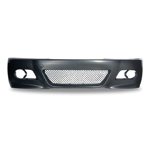 Front bumper with fog light hole suitable for BMW 3er E46 Sedan year 1998 - 2005, not for Coupe and Cabrio !