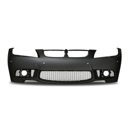 Front bumper in CoupÃ© design with PDC holes and wash nozzles suitable for BMW 3 Series E90 Sedan year 2005 - 09.2008