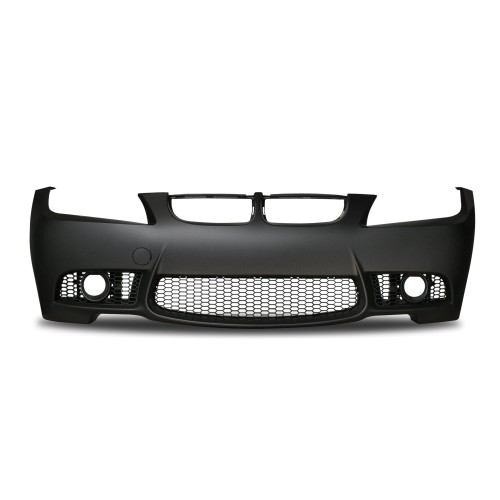 Front bumper in sports design with PDC markinngs and fog lights covers suitable for BMW 3er E90 Limousine and E91 Touring year 2008 - 2011