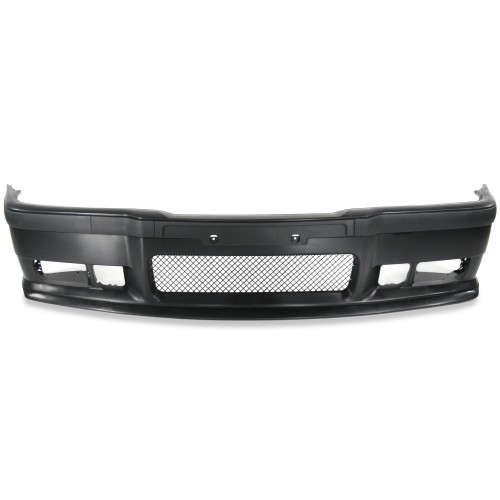 Front bumper ins sports design with removeabel racing grid and spoiler suitable for BMW 3er E36 year 1990 - 1998