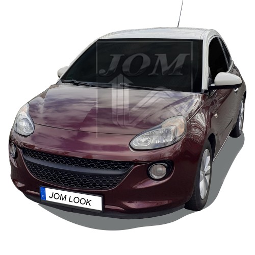 Front Grill badgeless, black suitable for Vauxhall Adam, 2012-2019