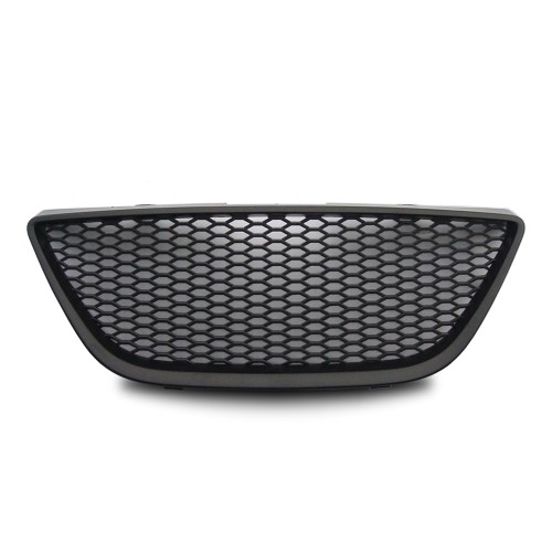 Front Grill badgeless with mesh, black suitable for Seat Ibiza 6J year 2008-2011