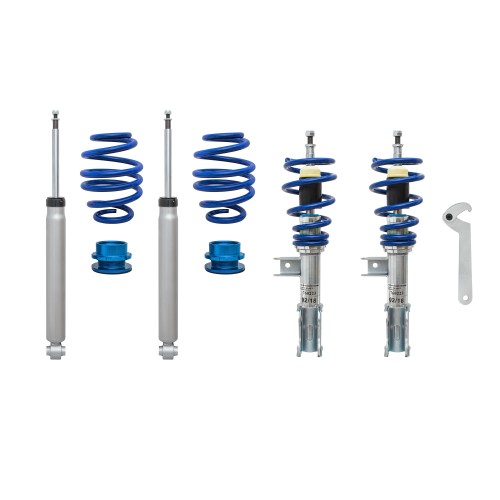 BlueLine Coilover Kit suitable for Nissan Infiniti Q30 (H15) 1.5/ 1.6/ 2.0/ 2.2 not for 4 wheel drive, 2015-