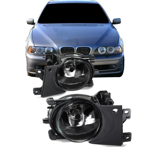 Fog lights smoke suitable for BMW E39 Facelift year 2000-2004