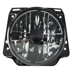 Headlight  with cross black suitable for VW Golf 2