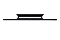 JOM calandre de radiateur sans sigle compatible avec Golf 3 VR6 - Bande plastique Noir - Qualité allemande
