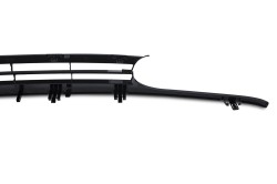 JOM calandre de radiateur sans sigle compatible avec Golf 3 VR6 - Bande plastique Noir - Qualité allemande