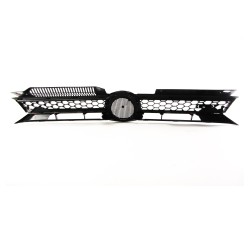 Front Grill VW Golf MK6 ( 2008 - ), with slot for the badge  honey comb suitable for VW Golf 6 , 2008 - 2012