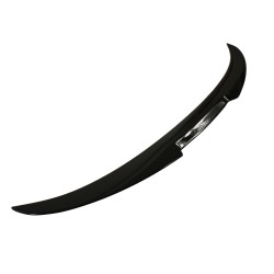 Rear Spoiler lip, black glossy suitable for BMW 5 series F10 2010-2017
