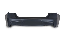 Rear bumper in sports-design with PDC holes suitable for BMW 3 Series F30 year 10.2011-