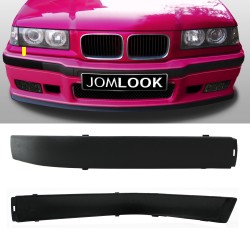 For BMW 3 Series E36 M3 Front Bumper Moldings Panels Trims Impact Rubber Strips suitable for BMW E36, 3 Series,  Sedan/ Touring with M3 / M-Packet Frontbumper