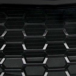 JOM calandre de radiateur sans sigle compatible avec Opel Insignia 08-, Noir sport Look - Qualité allemande