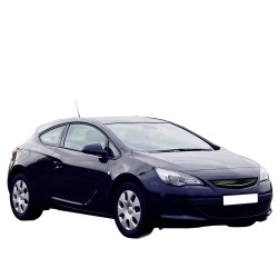 Front Grill badgeless, black suitable for Opel Astra J 3-doors GTC year 2012-
