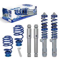 BlueLine Coilover Kit suitable for Opel Astra G incl. Caravan year 1998-2004, except OPC, GSi and 2.0 Turbo models