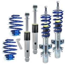 BlueLine Coilover Kit suitable for VW Transporter T5 Typ 7H 2.0, 3.2 V6, 1.9TDi, 2.0TDi / BiTDi, 2.5TDi, incl. vehicles with four-wheel drive year 2003-2015