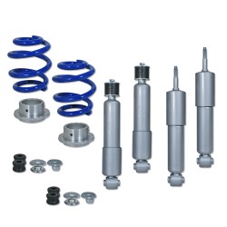 BlueLine Coilover Kit suitable for VW T4 Transporter, Syncro, Caravelle and Bus year 1991 - 2003