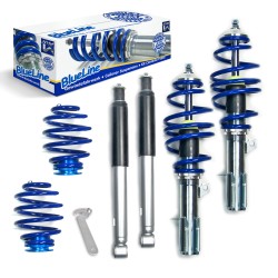 BlueLine Coilover Kit suitable for Opel Corsa C 1.0i 12V, 1.2i 16V, 1.7Di, year 11.2001 - 2006