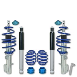 BlueLine Coilover Kit suitable for Opel Corsa C 1.0i 12V, 1.2i 16V, 1.7Di, year 11.2001 - 2006