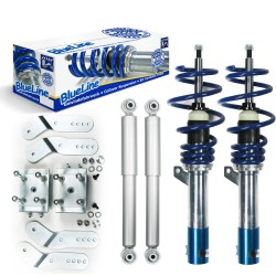 BlueLine Coilover Kit suitable for VW Caddy 3 (2KA/2KB) 1.2, 1.6, 2.0, 2.0SDi, 1.6TDi, 1.9TDi year 2004-, except models with DSG or four-wheel drive